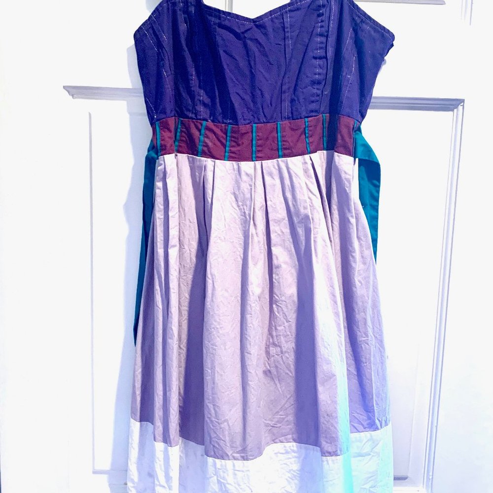 Silence & Noise Color Block Dress